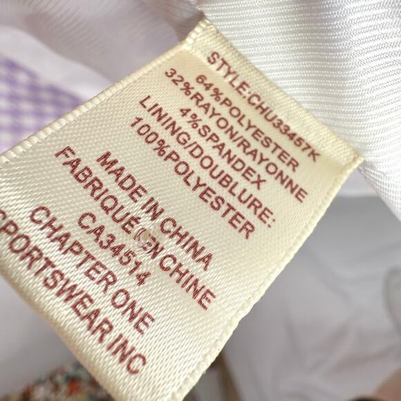 Autres Filles Purple & White Houndstooth Blazer Small - Picture 7 of 9